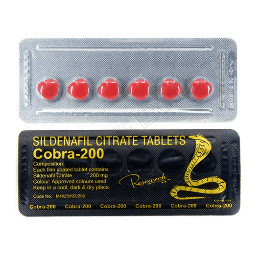 Cobra 200 Sildenafil Citrat